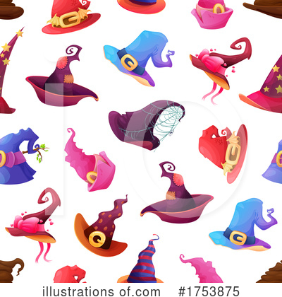 Royalty-Free (RF) Witch Hat Clipart Illustration by Vector Tradition SM - Stock Sample #1753875