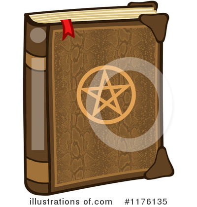 Spell Book Clipart #1176135 by Hit Toon