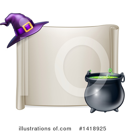 Royalty-Free (RF) Witchcraft Clipart Illustration by AtStockIllustration - Stock Sample #1418925
