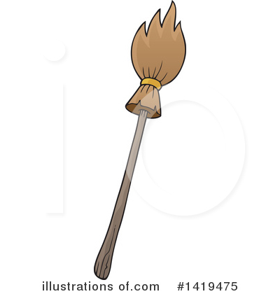 Broomstick Clipart #1419475 by visekart