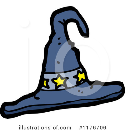 Royalty-Free (RF) Witches Hat Clipart Illustration by lineartestpilot - Stock Sample #1176706