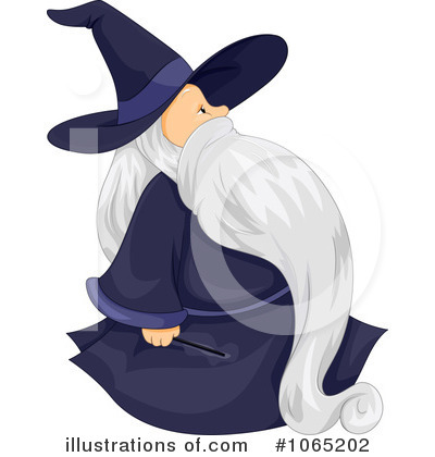 Royalty-Free (RF) Wizard Clipart Illustration by BNP Design Studio - Stock Sample #1065202