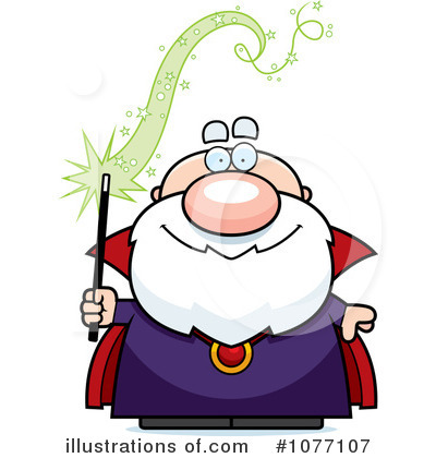 Royalty-Free (RF) Wizard Clipart Illustration by Cory Thoman - Stock Sample #1077107