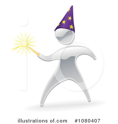 Royalty-Free (RF) Wizard Clipart Illustration by AtStockIllustration - Stock Sample #1080407