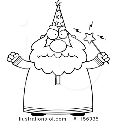 Royalty-Free (RF) Wizard Clipart Illustration by Cory Thoman - Stock Sample #1156935