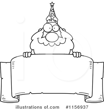 Royalty-Free (RF) Wizard Clipart Illustration by Cory Thoman - Stock Sample #1156937