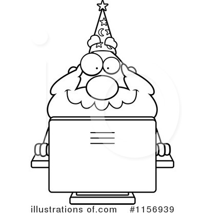Royalty-Free (RF) Wizard Clipart Illustration by Cory Thoman - Stock Sample #1156939