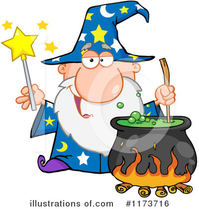Wizard Clipart #1173716 by Hit Toon