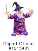 Wizard Clipart #1215409 by AtStockIllustration