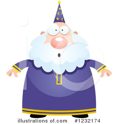 Royalty-Free (RF) Wizard Clipart Illustration by Cory Thoman - Stock Sample #1232174