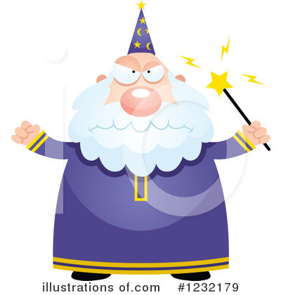 Royalty-Free (RF) Wizard Clipart Illustration by Cory Thoman - Stock Sample #1232179