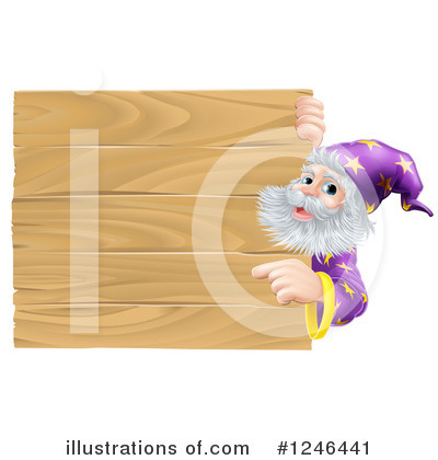 Royalty-Free (RF) Wizard Clipart Illustration by AtStockIllustration - Stock Sample #1246441