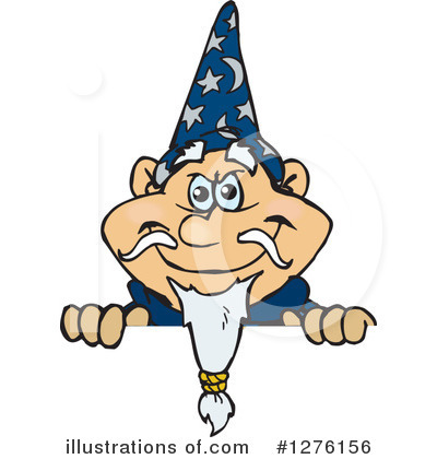 Wizard Clipart #1276156 by Dennis Holmes Designs