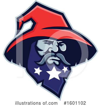 Royalty-Free (RF) Wizard Clipart Illustration by patrimonio - Stock Sample #1601102