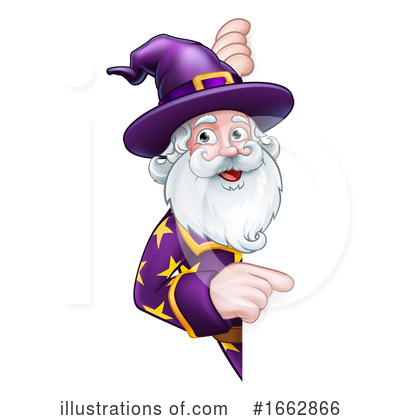 Royalty-Free (RF) Wizard Clipart Illustration by AtStockIllustration - Stock Sample #1662866
