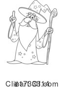 Wizard Clipart #1733314 by Hit Toon