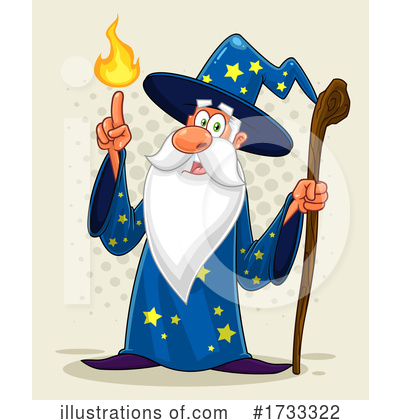 Royalty-Free (RF) Wizard Clipart Illustration by Hit Toon - Stock Sample #1733322