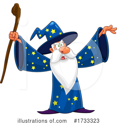 Royalty-Free (RF) Wizard Clipart Illustration by Hit Toon - Stock Sample #1733323