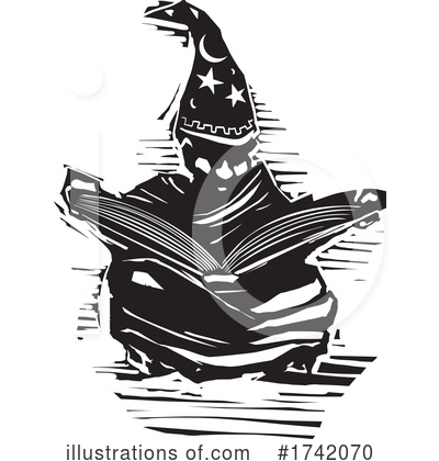 Royalty-Free (RF) Wizard Clipart Illustration by xunantunich - Stock Sample #1742070