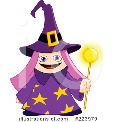Royalty-Free (RF) Wizard Clipart Illustration by yayayoyo - Stock Sample #223979
