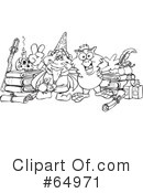 Wizard Clipart #64971 by Dennis Holmes Designs