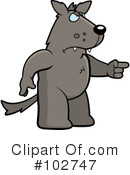 Wolf Clipart #102747 by Cory Thoman