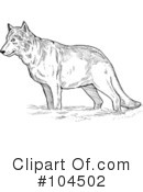 Wolf Clipart #104502 by patrimonio