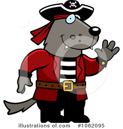 Royalty-Free (RF) Wolf Clipart Illustration by Cory Thoman - Stock Sample #1062095