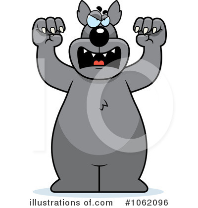 Royalty-Free (RF) Wolf Clipart Illustration by Cory Thoman - Stock Sample #1062096