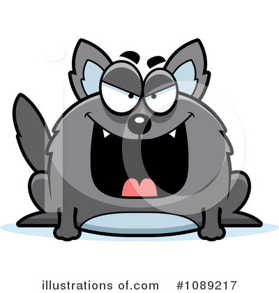 Evil Wolf Clipart #1089217 by Cory Thoman