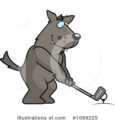 Royalty-Free (RF) Wolf Clipart Illustration by Cory Thoman - Stock Sample #1089225