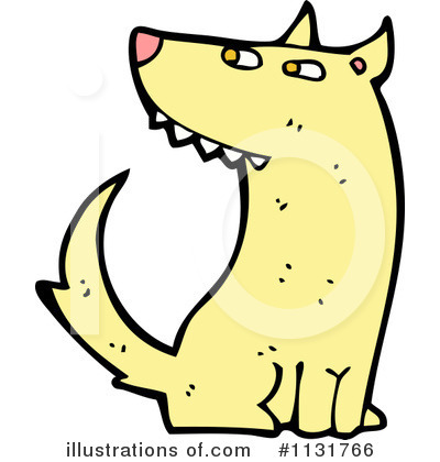 Royalty-Free (RF) Wolf Clipart Illustration by lineartestpilot - Stock Sample #1131766