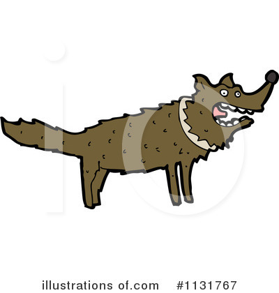 Royalty-Free (RF) Wolf Clipart Illustration by lineartestpilot - Stock Sample #1131767