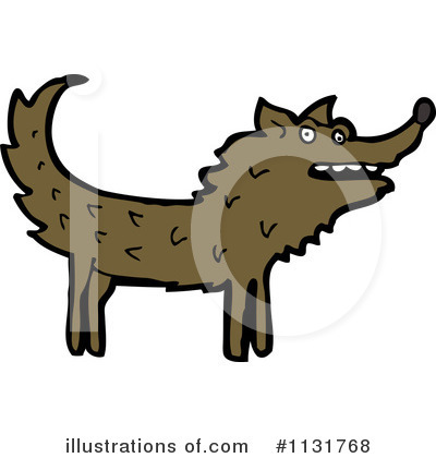 Royalty-Free (RF) Wolf Clipart Illustration by lineartestpilot - Stock Sample #1131768