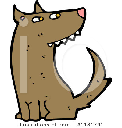 Royalty-Free (RF) Wolf Clipart Illustration by lineartestpilot - Stock Sample #1131791
