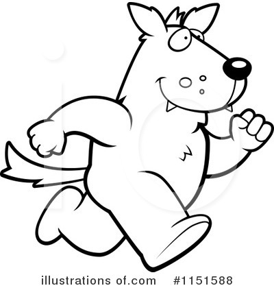 Royalty-Free (RF) Wolf Clipart Illustration by Cory Thoman - Stock Sample #1151588