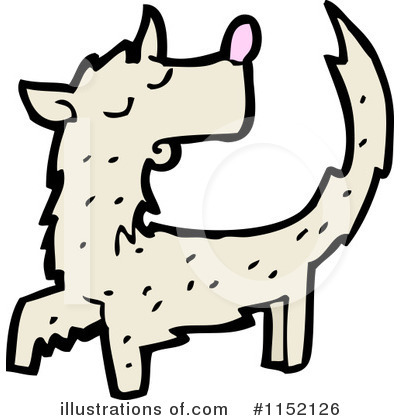 Royalty-Free (RF) Wolf Clipart Illustration by lineartestpilot - Stock Sample #1152126