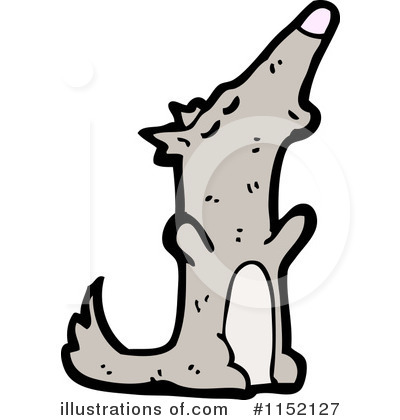 Royalty-Free (RF) Wolf Clipart Illustration by lineartestpilot - Stock Sample #1152127