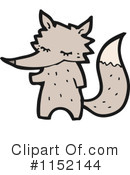 Wolf Clipart #1152144 by lineartestpilot