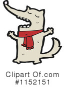 Wolf Clipart #1152151 by lineartestpilot