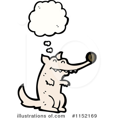 Royalty-Free (RF) Wolf Clipart Illustration by lineartestpilot - Stock Sample #1152169
