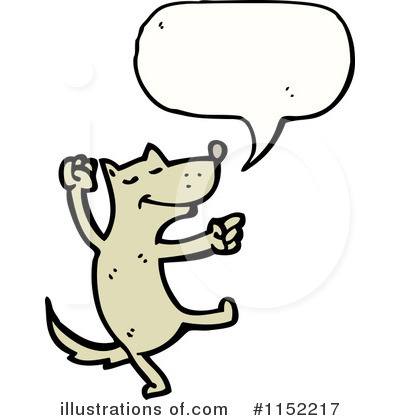 Royalty-Free (RF) Wolf Clipart Illustration by lineartestpilot - Stock Sample #1152217