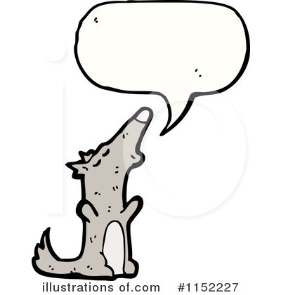 Royalty-Free (RF) Wolf Clipart Illustration by lineartestpilot - Stock Sample #1152227