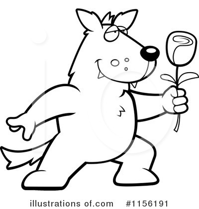 Royalty-Free (RF) Wolf Clipart Illustration by Cory Thoman - Stock Sample #1156191