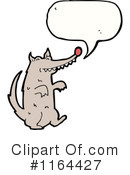 Wolf Clipart #1164427 by lineartestpilot