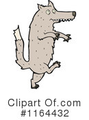 Wolf Clipart #1164432 by lineartestpilot