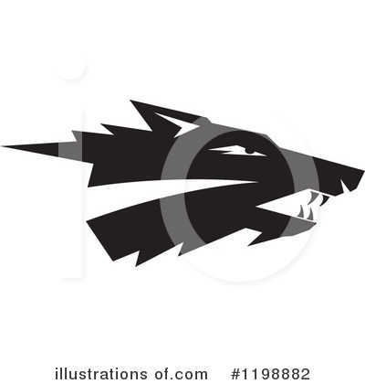 Royalty-Free (RF) Wolf Clipart Illustration by Johnny Sajem - Stock Sample #1198882
