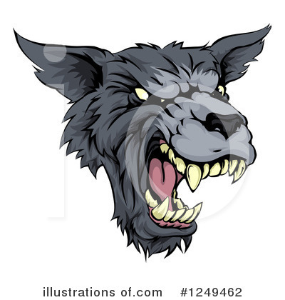 Royalty-Free (RF) Wolf Clipart Illustration by AtStockIllustration - Stock Sample #1249462