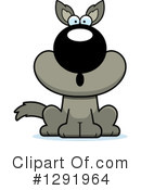 Wolf Clipart #1291964 by Cory Thoman