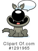 Wolf Clipart #1291965 by Cory Thoman